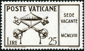 estampilla sede vacante